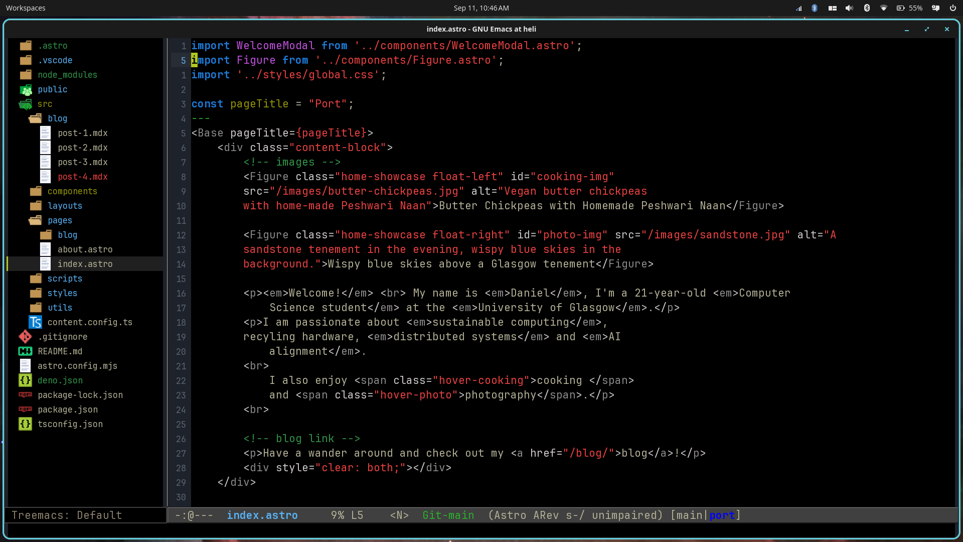 My Emacs setup